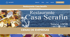 Desktop Screenshot of casaserafin-melonerasplaya.com